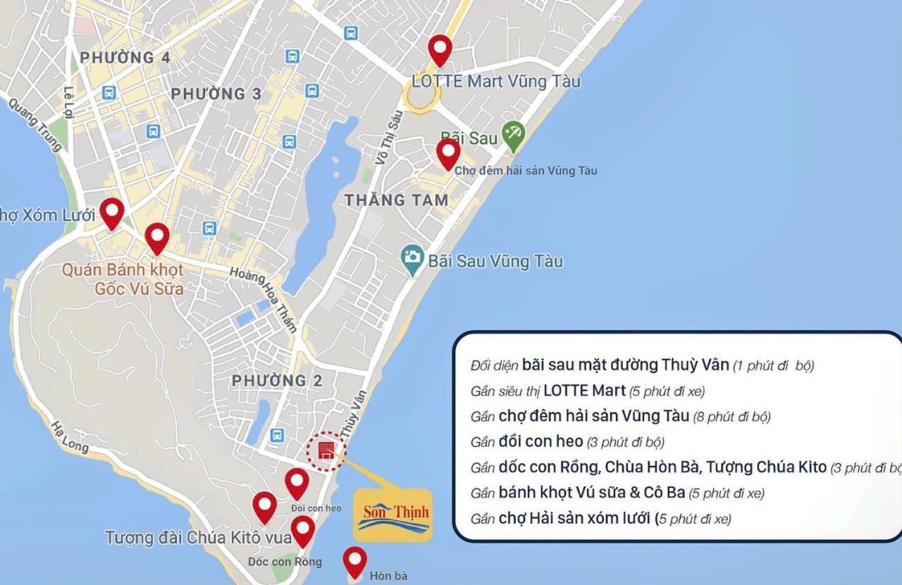 Hotel Khách Sạn Sơn Thịnh Vung Tau Esterno foto